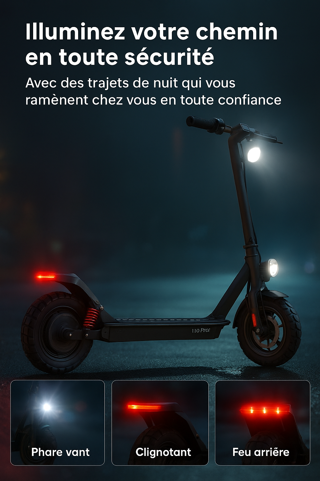 iTroot i10 Pro Trotinette Électrique connectée 45km/h