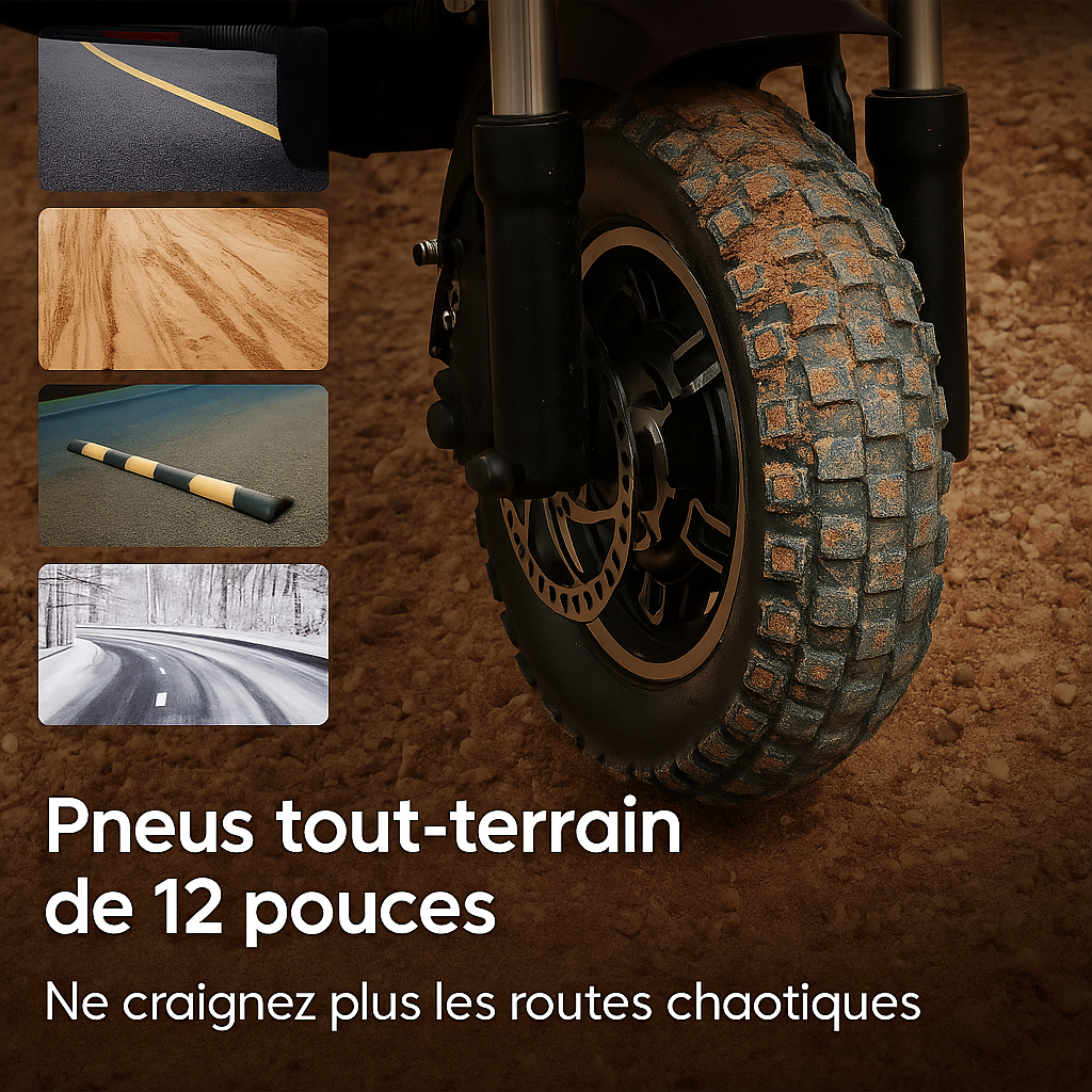 iTroot iX8 – Trottinette électrique tout-terrain 2400W, 70 km d’autonomie, 60km/h (sac à dos offert)