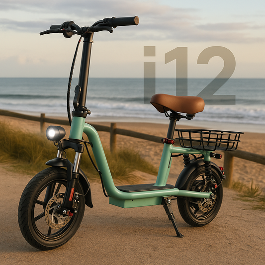 iTroot i12 Trotinette Électrique avec panier et siège 25km/h