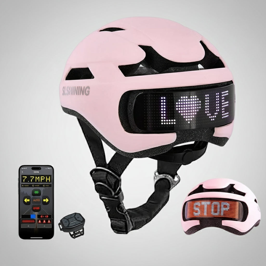 Casque Pro connecté avec affichage écran LED (5 coloris disponibles)