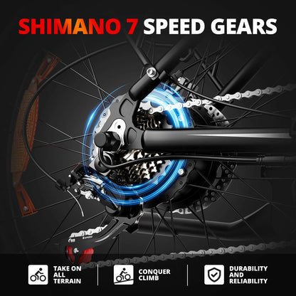 Vélo électrique Fatboy EB26 jusqu'à 50km/h d'assistance électrique et 60km d'autonomie